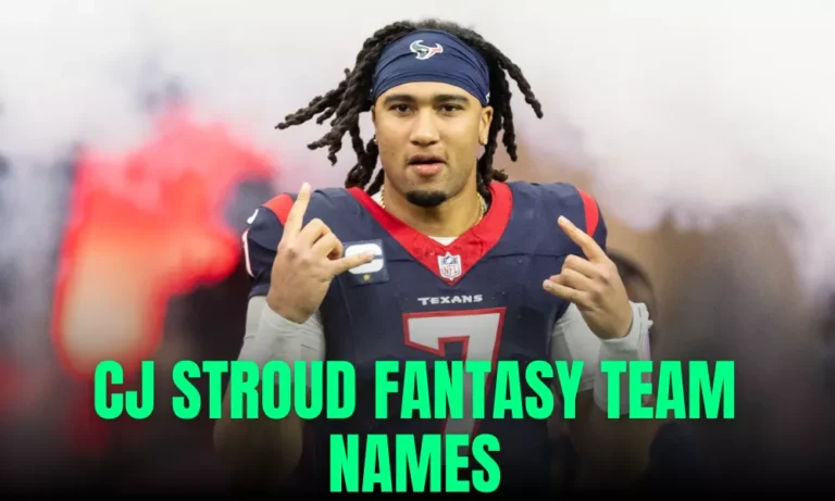 CJ Stroud Fantasy Team Names