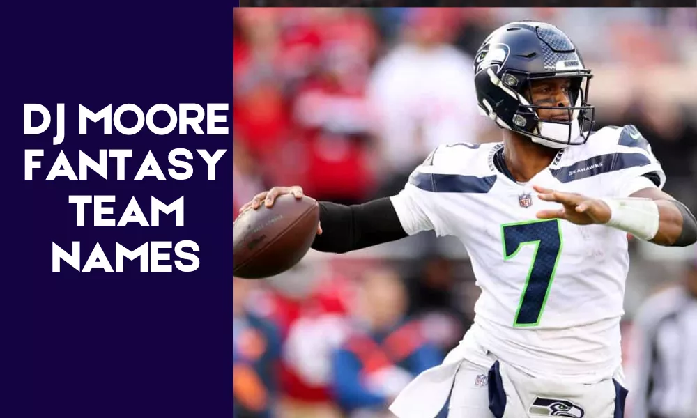 DJ Moore Fantasy Names (Funny, Clever & Best Team Name Ideas) 3 DJ Moore Fantasy Team Names