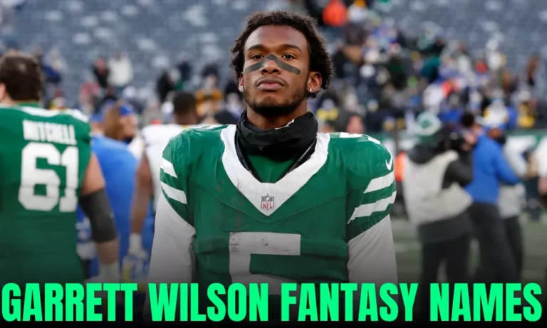 Garrett Wilson Fantasy Names