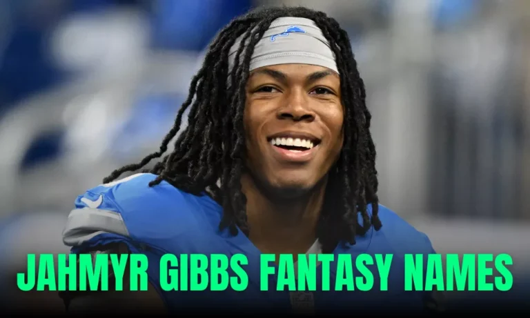 Jahmyr Gibbs Fantasy Names