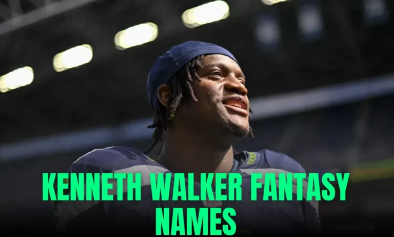 Kenneth Walker Fantasy Names (Funny, Clever & Best Team Name Ideas) 3 Kenneth Walker Fantasy Names