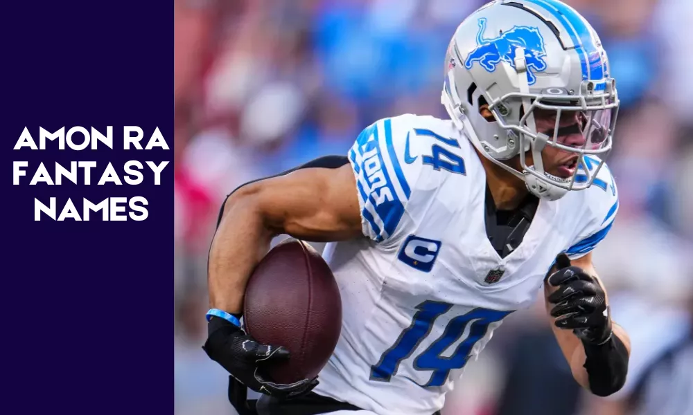 Amon Ra St Brown Fantasy Names (Funny, Clever & Best Team Name Ideas) 3 Amon RA Fantasy Names