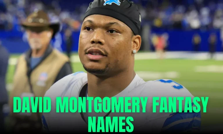 David Montgomery Fantasy Names