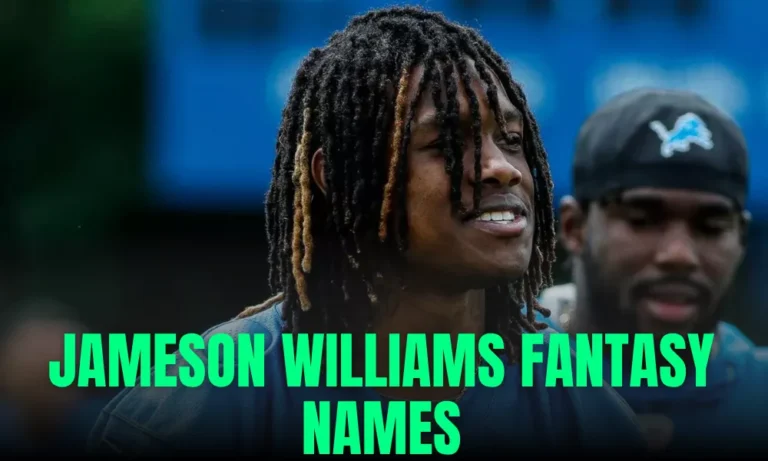 Jameson Williams Fantasy Names