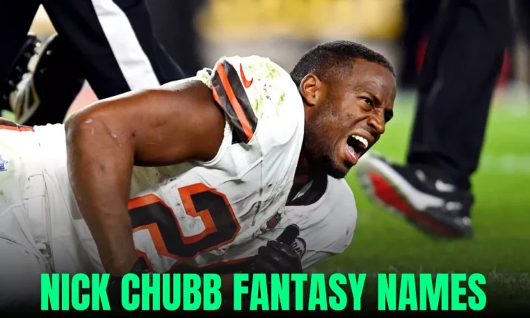 Nick Chubb Fantasy Names