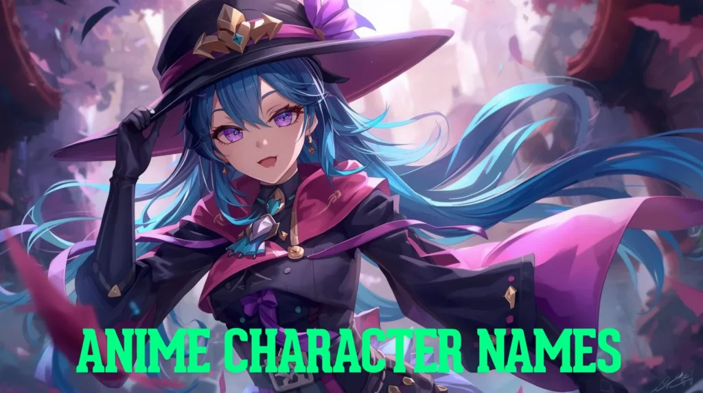 Anime Character Names
