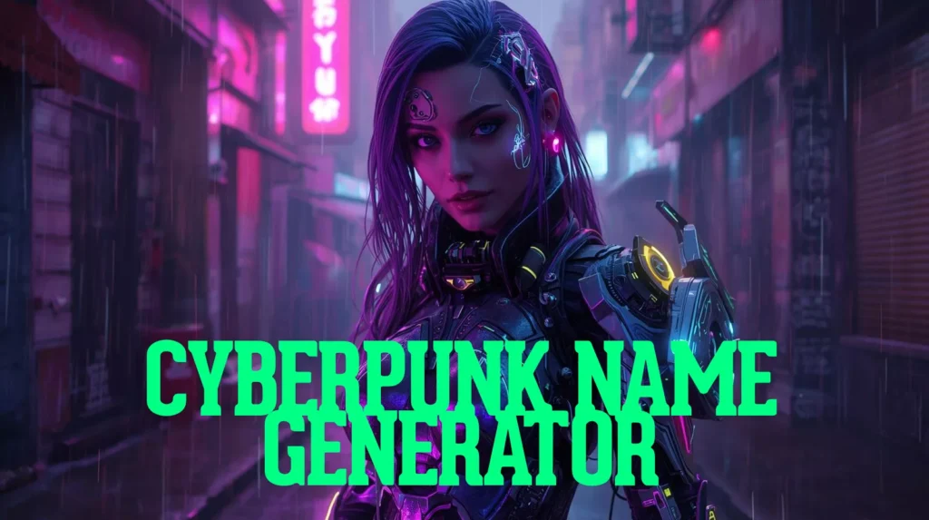 Cyberpunk Name Generator