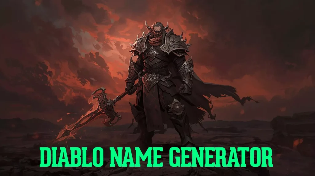 Diablo Name Generator