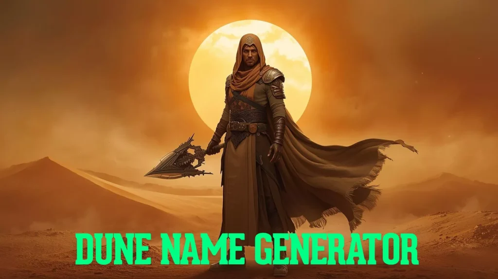 Dune Name Generator