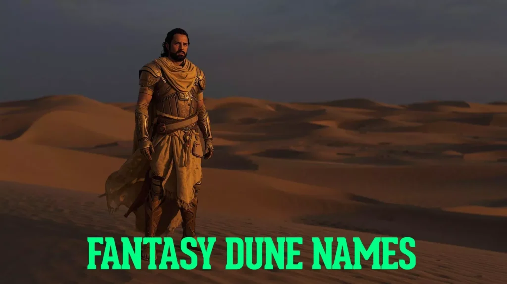 Fantasy Dune Names