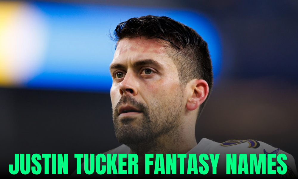 Justin Tucker Fantasy Names (Funny, Clever & Best Team Name Ideas) 1 Justin Tucker Fantasy Names