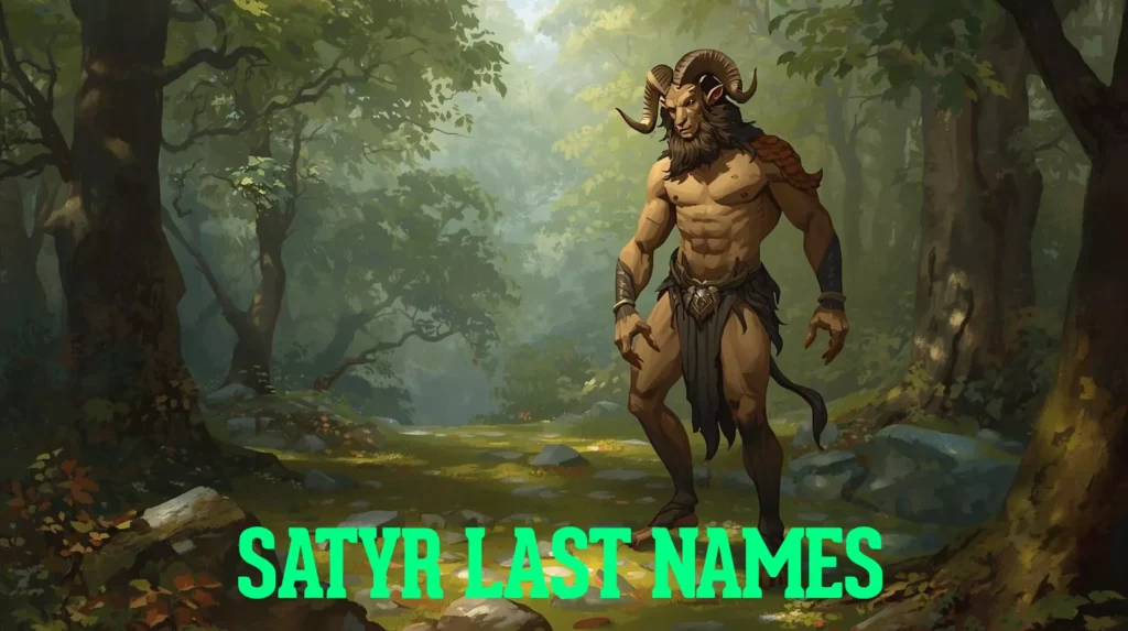 Satyr Last Names