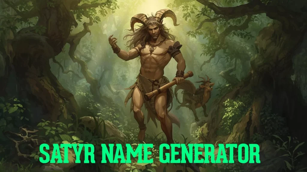 Satyr Name Generator