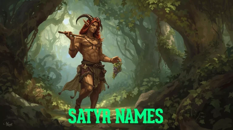 Satyr Names