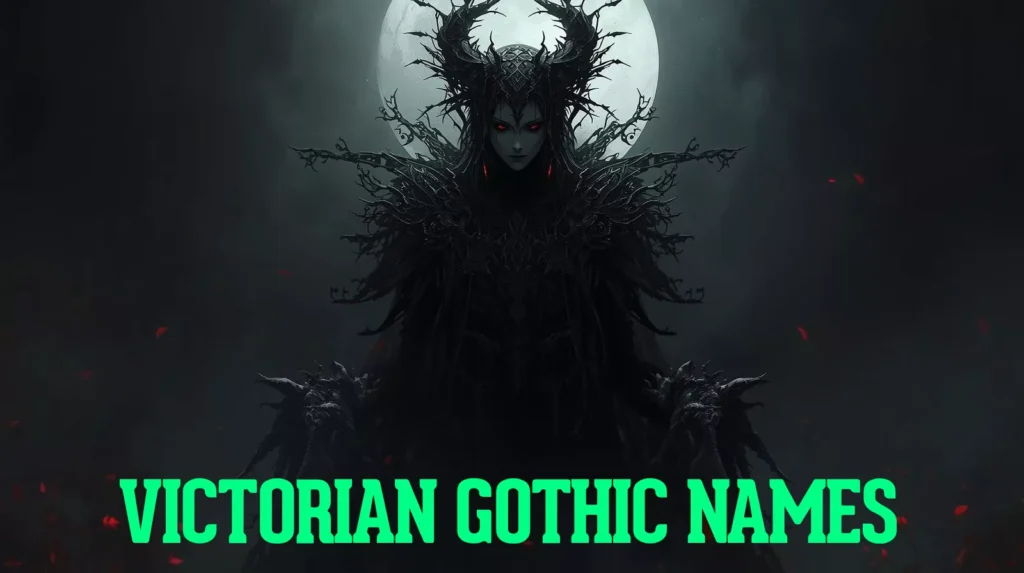 Victorian Gothic Names