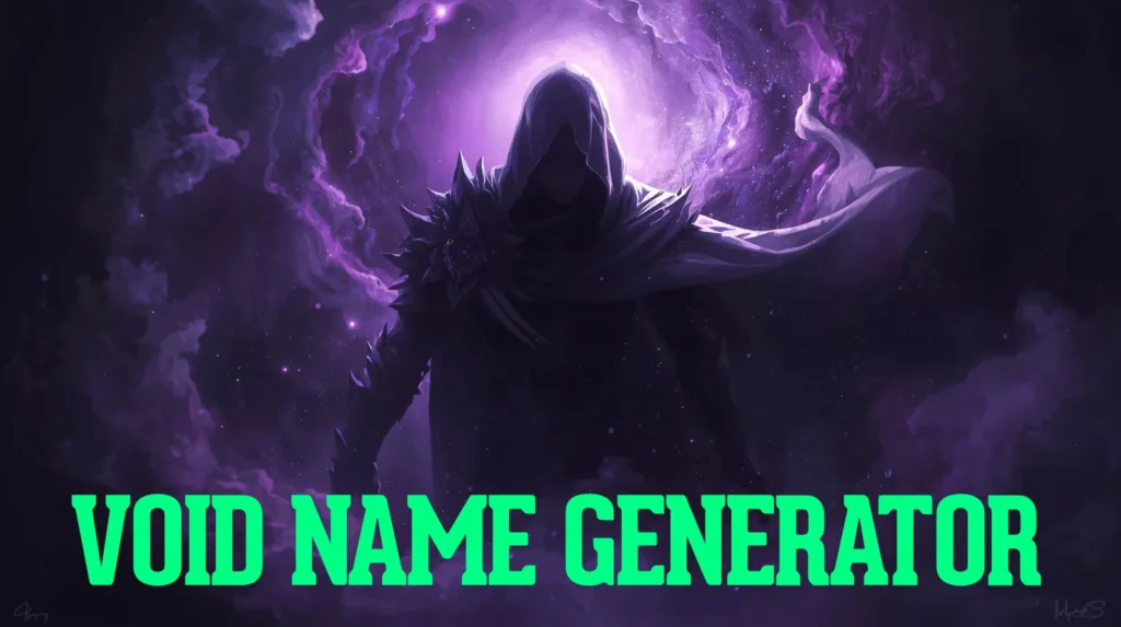 Void Name Generator Void Name Generator