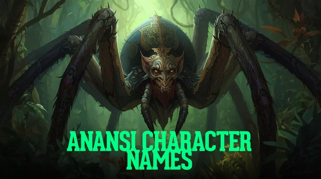 Anansi Character Names Anansi Character Names
