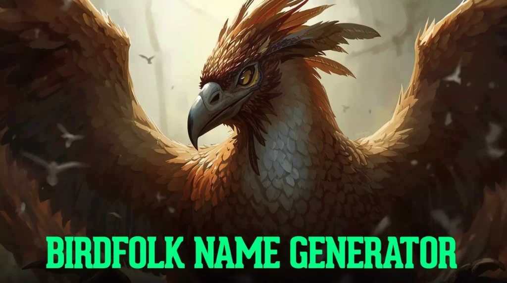 Birdfolk Name Generator