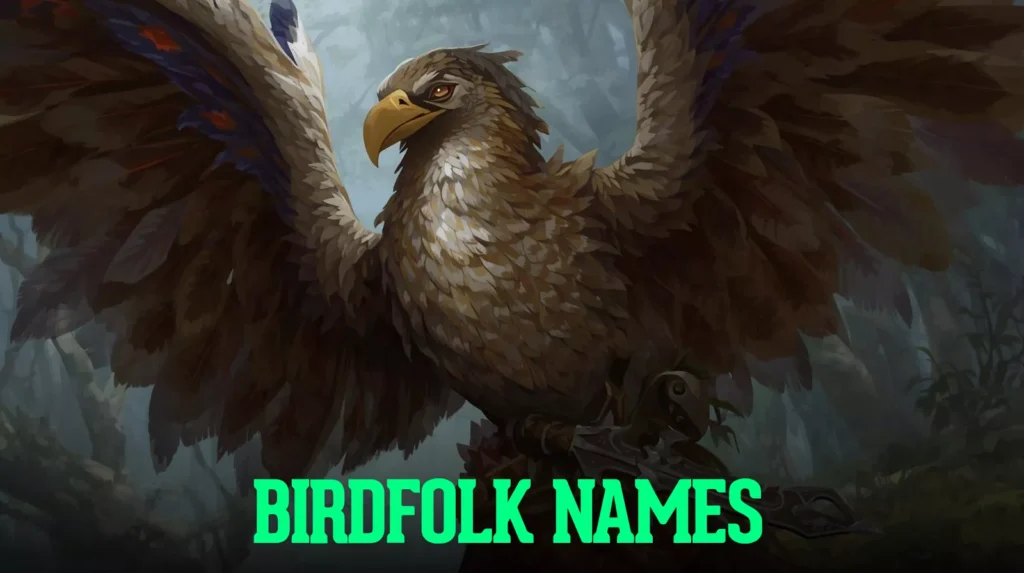 Birdfolk Names