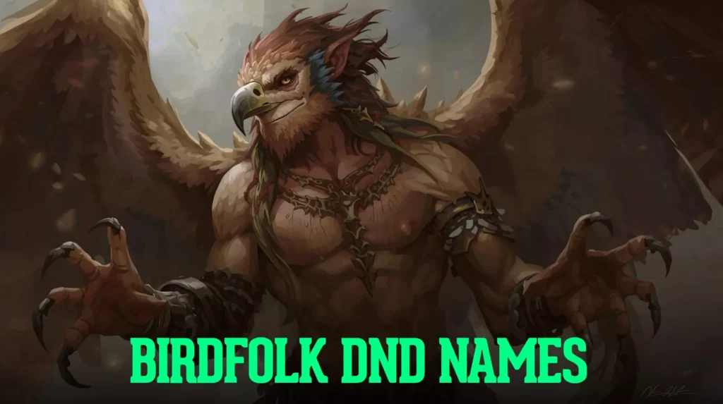 Dnd Birdfolk Names