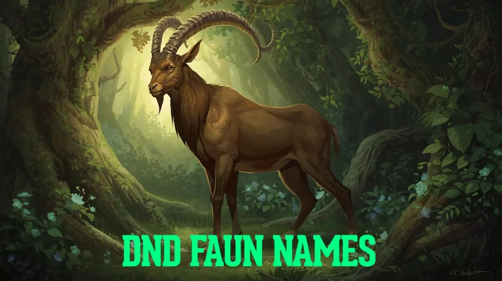 Dnd Faun Names
