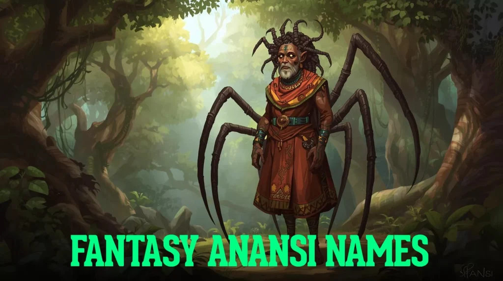 Fantasy Anansi Names Fantasy Anansi Names