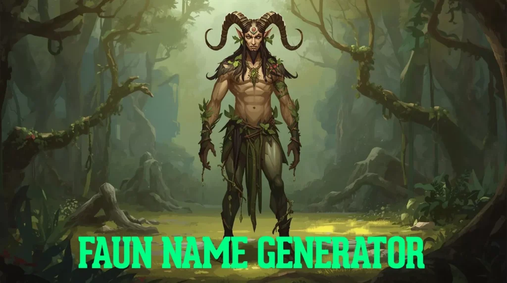 Faun Name Generator