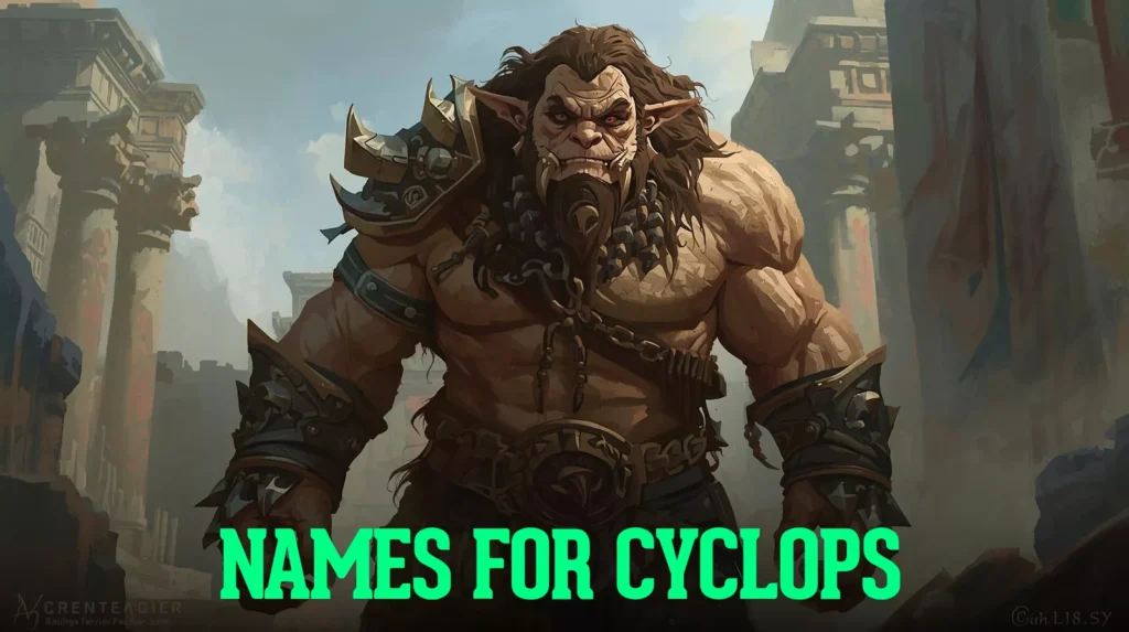 Names For Cyclops