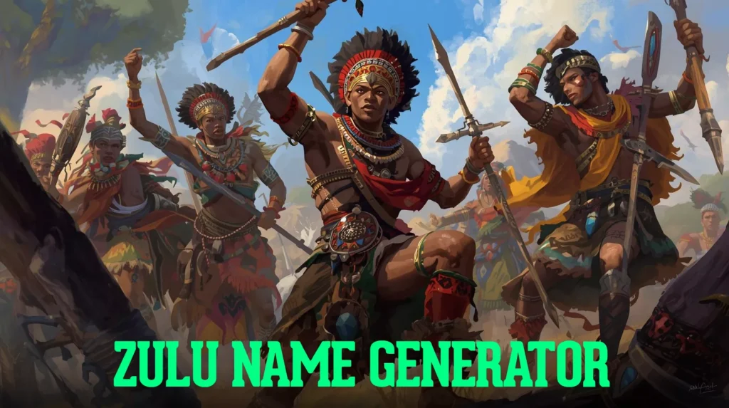 Zulu Name Generator