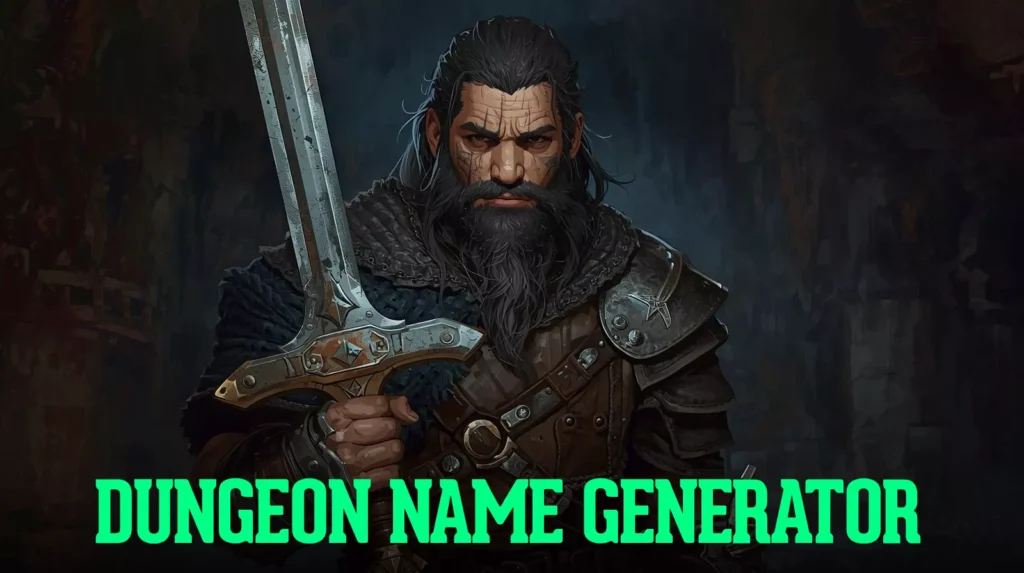 Dungeon Name Generator Dungeon Name Generator