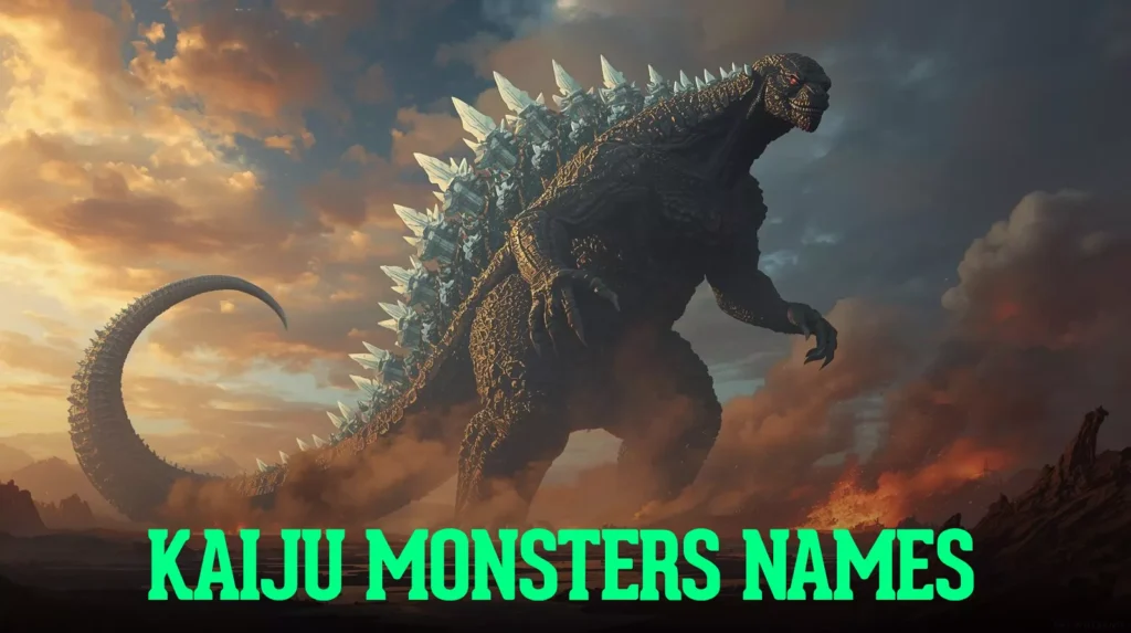 Kaiju Monsters Names