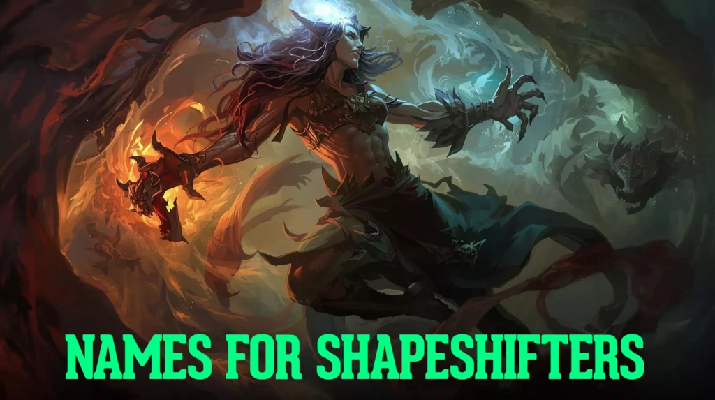 Names For Shapeshifters