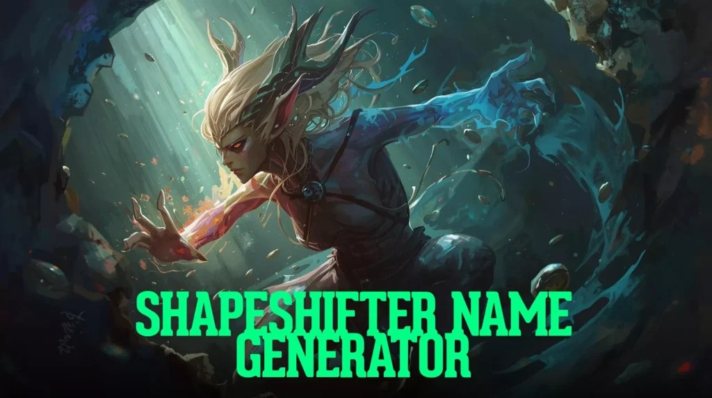 Shapeshifter Name Generator