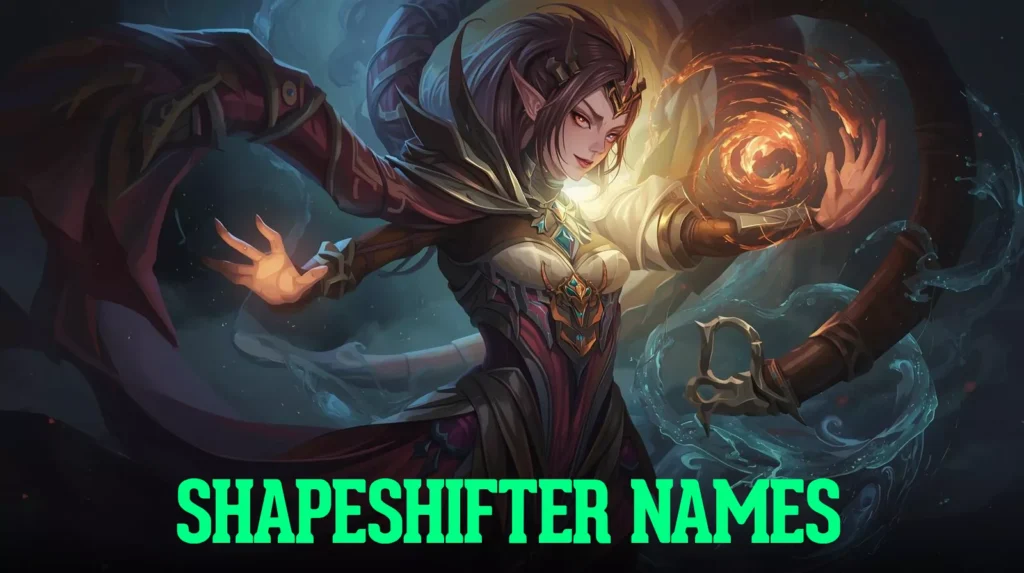 Shapeshifter Names