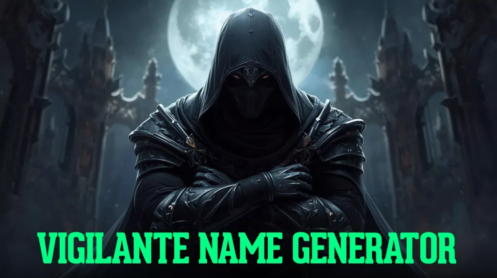 Vigilante Name Generator