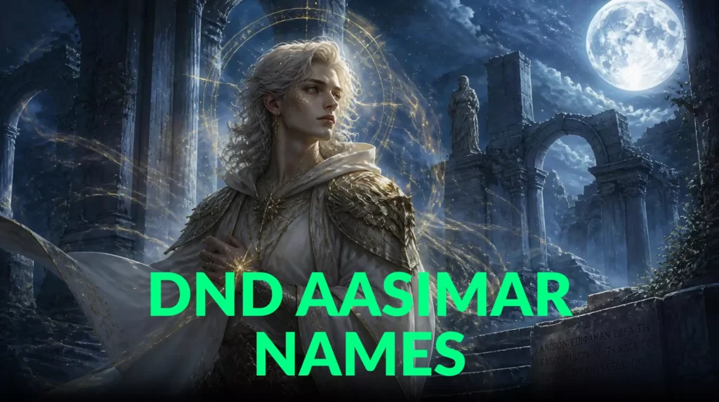 Dnd Aasimar Names