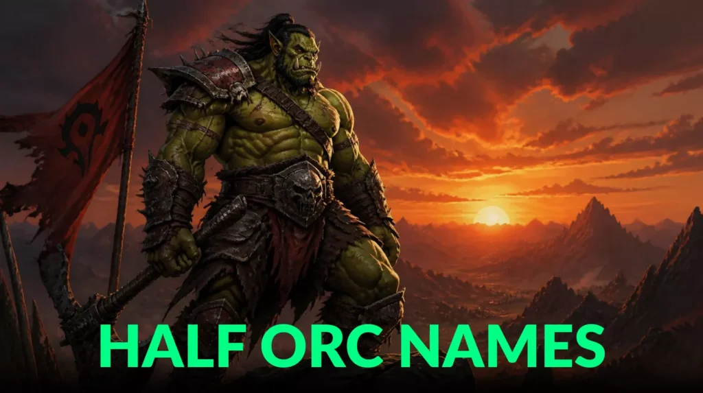 Half Orc Names