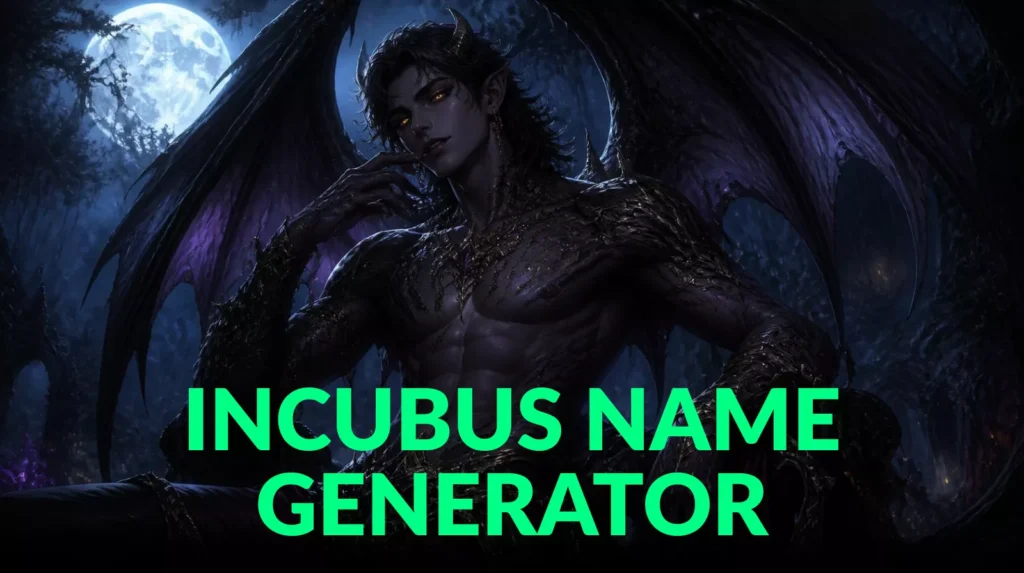 Incubus Name Generator