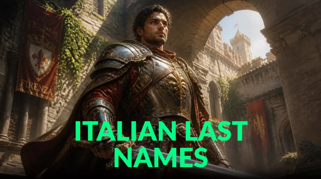Italian Last Names Italian Last Names