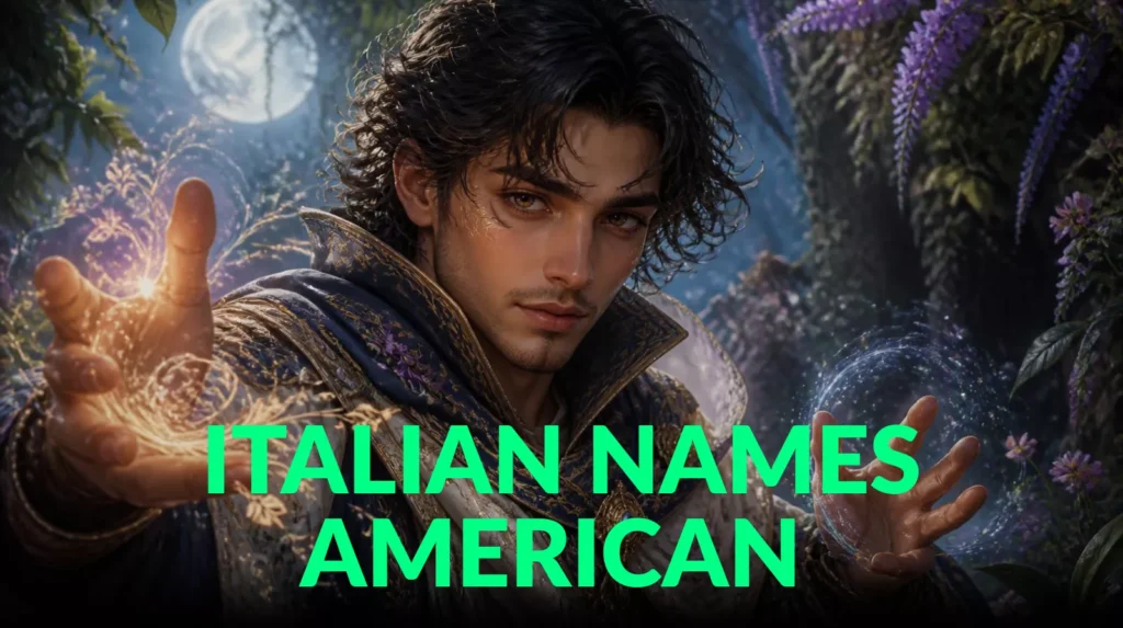 Italian Names American Italian Names American