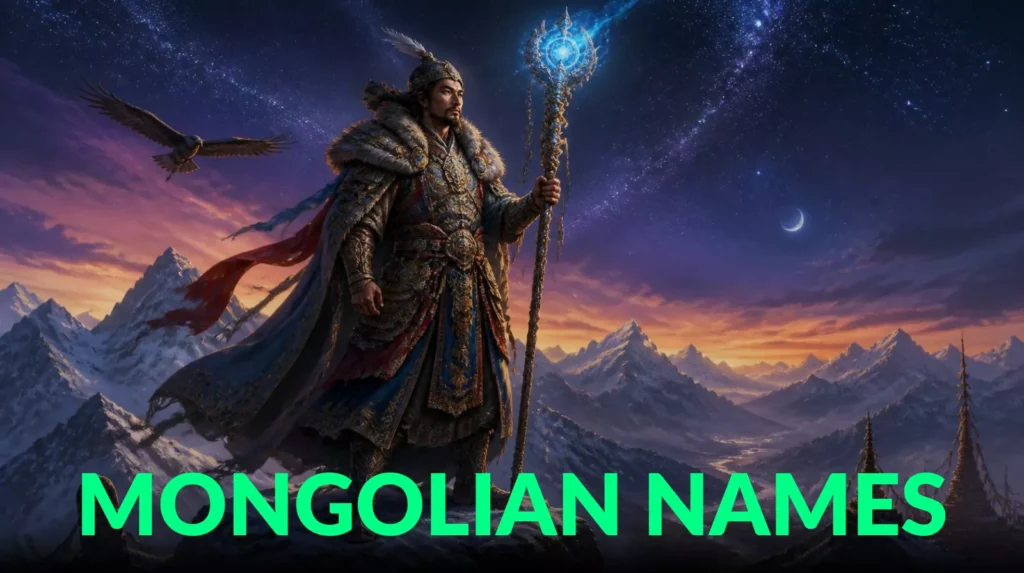 Mongolian Names