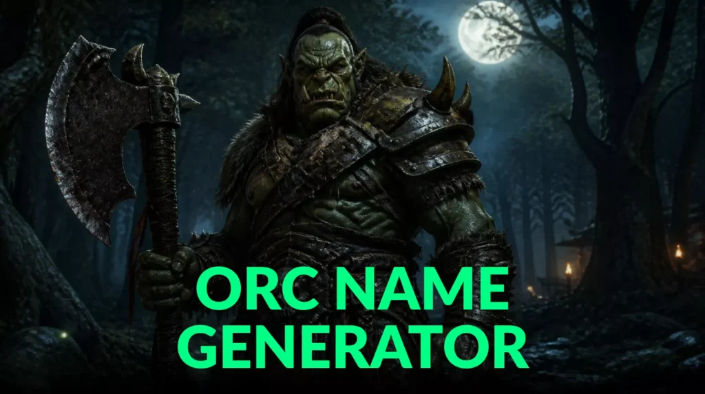 Orc Name Generator