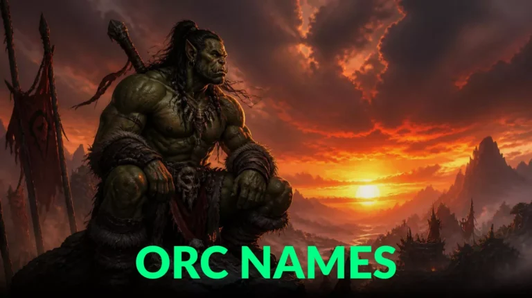 Orc Names Generator: Male, Female, D&D, WoW & More Ideas 11 Orc Names