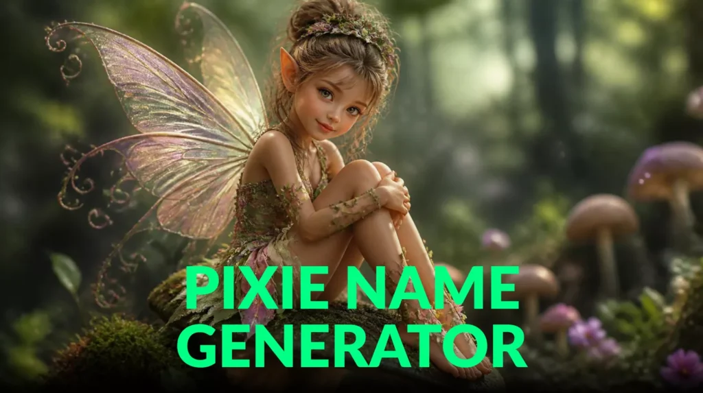 Pixie Name Generator Pixie Name Generator