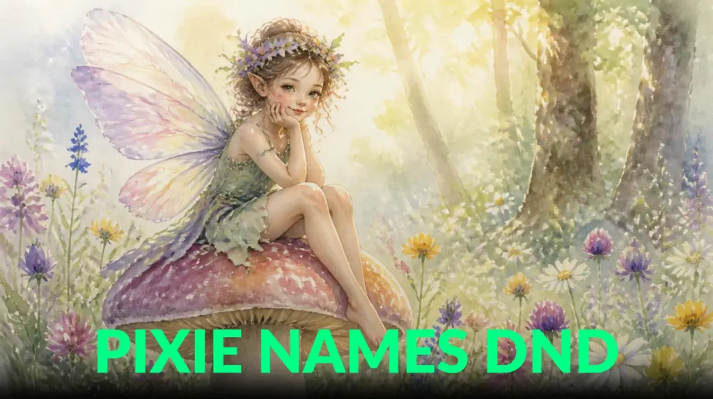 Pixie Names Dnd Pixie Names Dnd