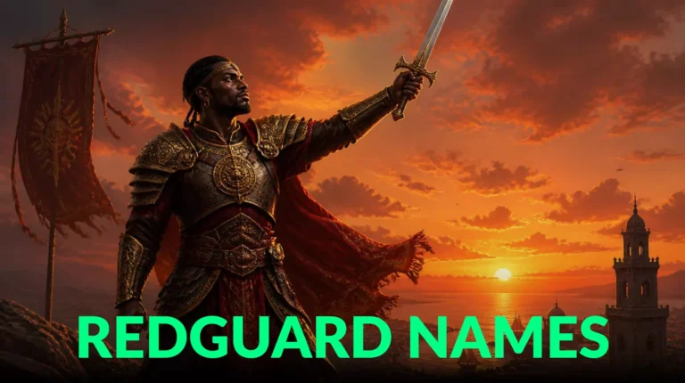 Redguard Names