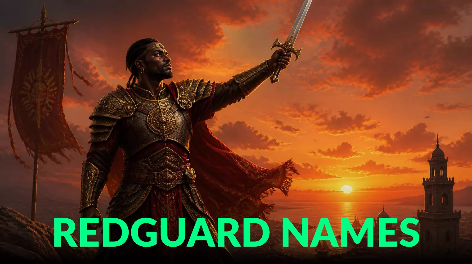 Redguard Names Generator: Warrior And Skyrim Name Ideas 1 Redguard Names