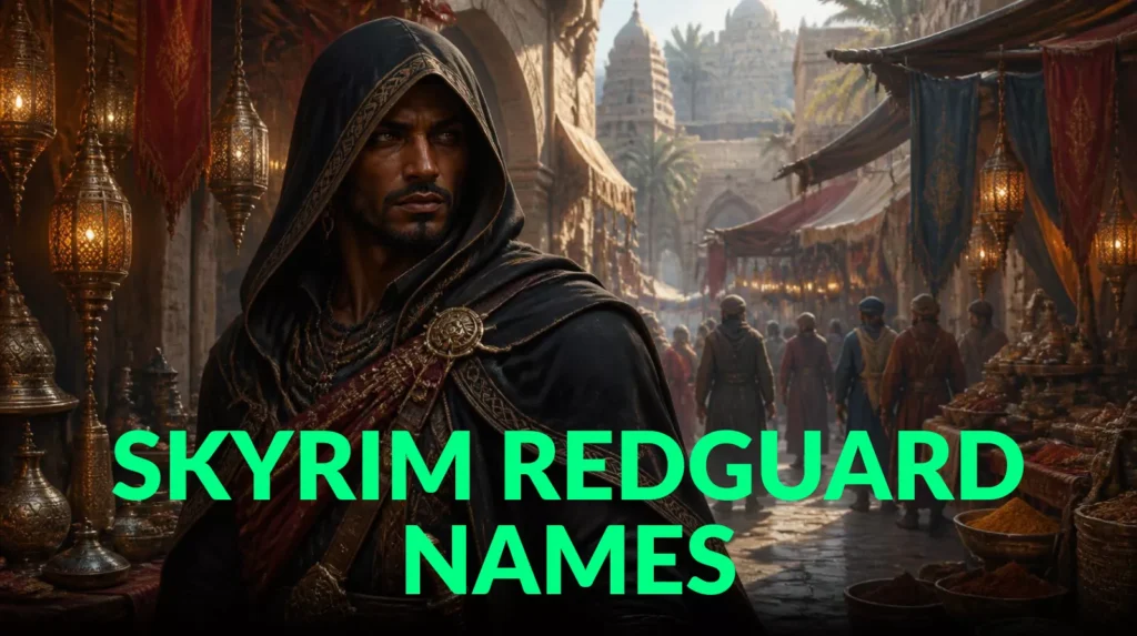 Skyrim Redguard Names Skyrim Redguard Names